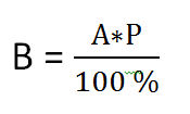 Как найти процент от числа - формула, расчет процентов, как посчитать 3