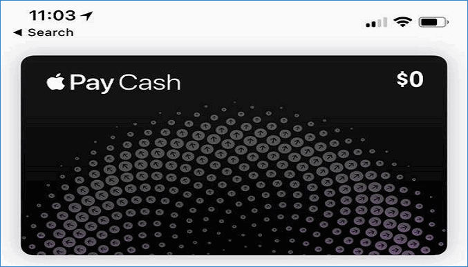 Виртуальная карта Apple Cash