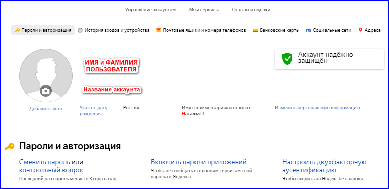 Паспорт пользователя Яндекс Деньги
