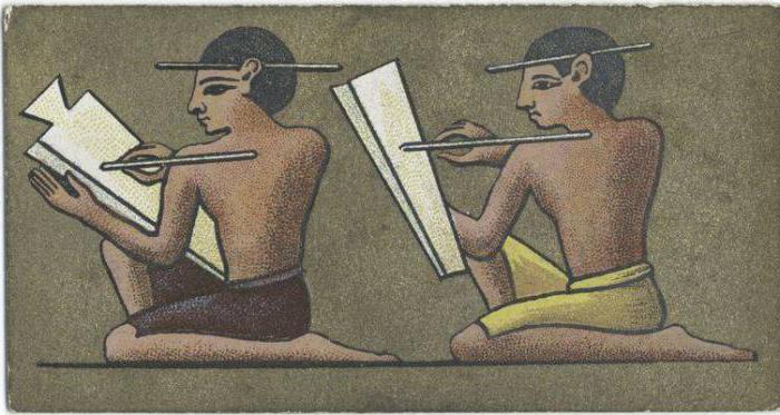 учет налогов в Древнем Египте